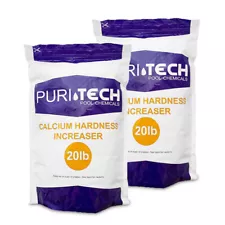 Puri Tech Calcium Hardness Increaser 40 lbs Calcium Chloride for Swimming Pools