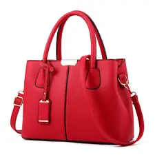 Women Lady Leather Handbags Shoulder Messenger Satchel Tote Crossbody Bags Purse