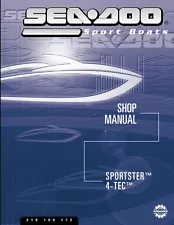 Sea-Doo 2003 Sportster, 4-TEC Shop Repair Manual 219100172 FREE SHIPPING