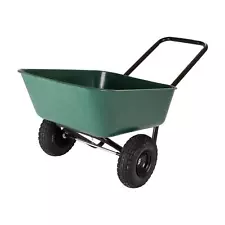 70019 Garden Barrow Dual-Wheel Residential Wheelbarrow Garden Cart