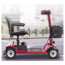 4 Wheels Handicapped Scooter Elderly Mobility Scooter Lightweight