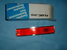 NOS 70 AMC AMX JAVELIN GREMLIN REBEL AMBASS SIDE MARKER LIGHT GENUINE AMC - REAR