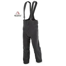 POLARTEC COLD WEATHER WINTER FLEECE PANTS BIBS overalls XL extra large S/R L