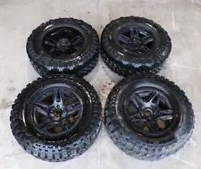 American Outlaw 4 Wheels 17" Rims & Tires Set Fits 2012 Jeep Wrangler