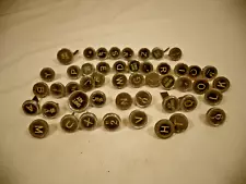 48 Vintage Typewriter Keys for Crafts Jewelry Collections #20