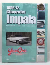 Chevrolet Impala 1958-72 Year One Restoration Parts And Accessories Book New