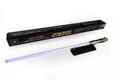 MR Master Replicas Star wars Mace Windu FX lightsaber non-Hasbro black series