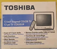 Toshiba 13A24 13" Analog CRT Television In Box New Old Stock