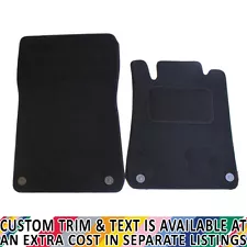 For Chrysler Crossfire Fully Tailored 2 Piece Car Mat Set with 4 Clips