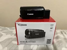 Canon Vixia HF R80 Camcorder ( 3 For Sale ) Package Deal For All 3