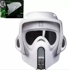 HASBRO STAR WARS BLACK SERIES EP6 SCOUT TROOPER PREMIUM HELMET *Open Box*