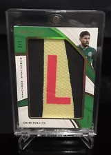 2018-19 Immaculate Soccer Nameplate Nobility Oribe Peralta 6/7! Match Worn!