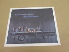 1964 Pontiac Full Line Starchief Bonneville Grand Prix sales brochure literature (For: 1964 Pontiac Grand Prix)