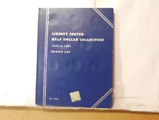 LIBERTY SEATED HALF DOLLAR COLLECTION 1839 - 1850 ~ WHITMAN FOLDER-NEW -LAST ONE