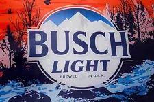 Busch Light Flag 3x5ft Sunset Hikers Bud Light Beer Banner for Man Cave Wall US