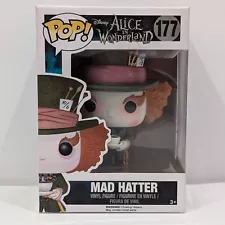 Funko Pop! Alice in Wonderland Mad Hatter #177 Disney Movie Vinyl Figure Toy