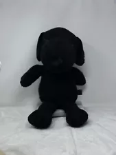 Peanuts Kaws x Peanuts Black SNOOPY 21" Plush Toy by Uniqlo