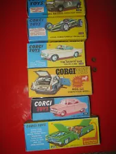 CORGI 200 227 155 258 345 246 REPRODUCTION BOXES FOR SALE