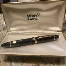 Montblanc Meisterstuck 149 M Nib Fountain Pen Never Used In Orig Box