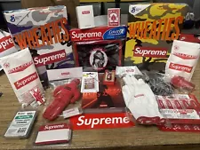 New!! SUPREME Accessories Collectables Lot - 20 Items In Excellent Condition!!