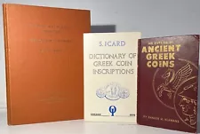 Klawans Greek Coins; Icard Dictionary of Greek Coin Inscriptions; Wulfing Coll