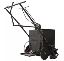 Asphalt Melter & Applicator - 10 Gallons - 4 Wheels - Halo Burner - Push Start