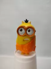 3.5" MINIONS Despicable Me caveman Action Figure happy meal toy 2015 cave censor