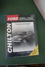 Chilton 26720 Ford Tempo/Topaz 1984-94 Repair Manual-sealed (For: 1984 Ford Tempo)