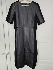 Ladies / Womens - Urban Code London Genuine Leather Dress - Size 12