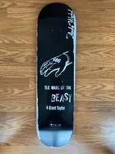 2010 Grant Taylor Alien Workshop Skateboard Deck Andy Warhol Dylan Rieder FA