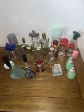 Perfume Bottles Collection Various Brands Empty Bottles Collectables X23