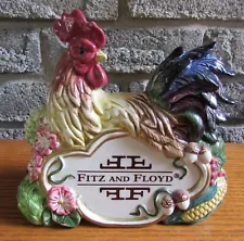 Chicken Not For Sale Store Display Advertising Premium RARE Fitz and Floyd