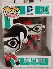 Funko POP! Heroes DC Comics Harley Quinn Black - White & Red #34