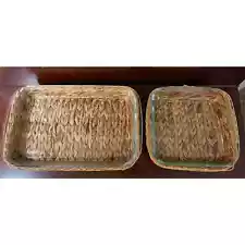 Dolly Parton 3 Qt Glass Rectangular Baker & 1.9-Qt. Square 8x8 Casserole Dish