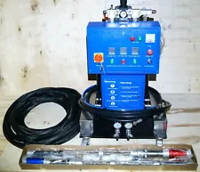 Complete Spray Foam Proportioner Machine Pumps Hoses Rotary Screw Air Compressor