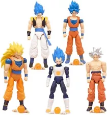 Dragon Ball Z 5 pc Action Figures Rotate Joints Accessories 6.7 In New (OC3