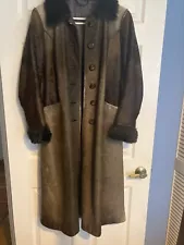 buffalo fur coat, ladies