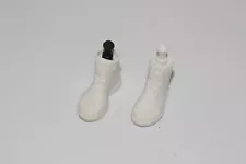 2016 MATTEL WWE CUSTOM FODDER NIKKI BELLA WHITE HIGH TOP SHOES.