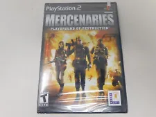 Mercenaries: Playground of Destruction PlayStation 2 PS2 game NEW SEALED