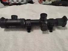 Used Vortex Viper PST Red Dot 1-4x24mm Service Rifle Scope Nikon Zeiss Burris