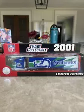 2001 Seattle Seahawks tractor-trailer truck semi NFL