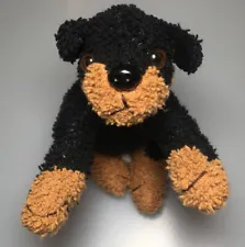 Fiesta Rottweiler Puppy Dog Plush Stuffed Animal Brown Soft Mini 5” Toy Terry