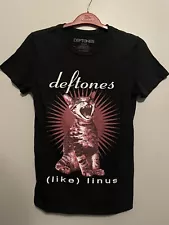 Deftones Like Linus Nu Metal Band Album Music Concert Black Medium T-Shirt(D132)