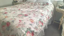 SALE Ralph Lauren Garden Club Elisa Floral Comforter Full/Queen Cottage Rose