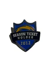 SAN DIEGO / Los Angeles Chargers 2012 Season Ticket Holder Pin - Collectable