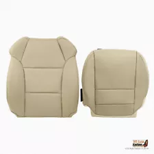 2007 - 2012 For Acura MDX PASSENGER Bottom & Top Synth Leather Seat Cover Tan