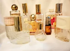 FOR SALE THIS GROUP OF VINTAGE PERFUME BOTTLES, MUST SEE!!