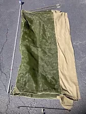 U.S. Military Surplus Cot Mosquito Net With Poles