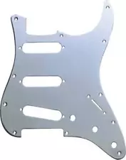 Genuine Fender Chrome Plated Brass 11-Hole Stratocaster/Strat Guitar Pickguard