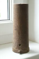 ~~~ Antique Important Round Mortar Cannon Cast Iron 18/19th Century ~~~